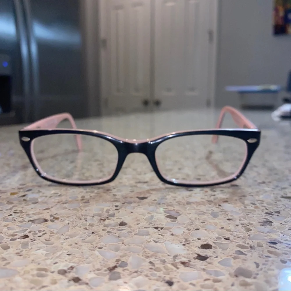 RAY BAN RB 5150 5024 BLACK PINK‎ AUTHENTIC RX EYEGLASSES 50-19-135 MM